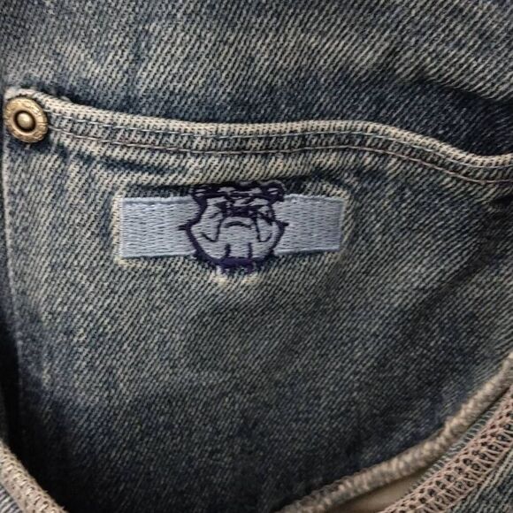 No Boundaries Y2K Blue Jean Long Shorts Size 36 Old School Hip Hop Swag - Picture 7 of 15